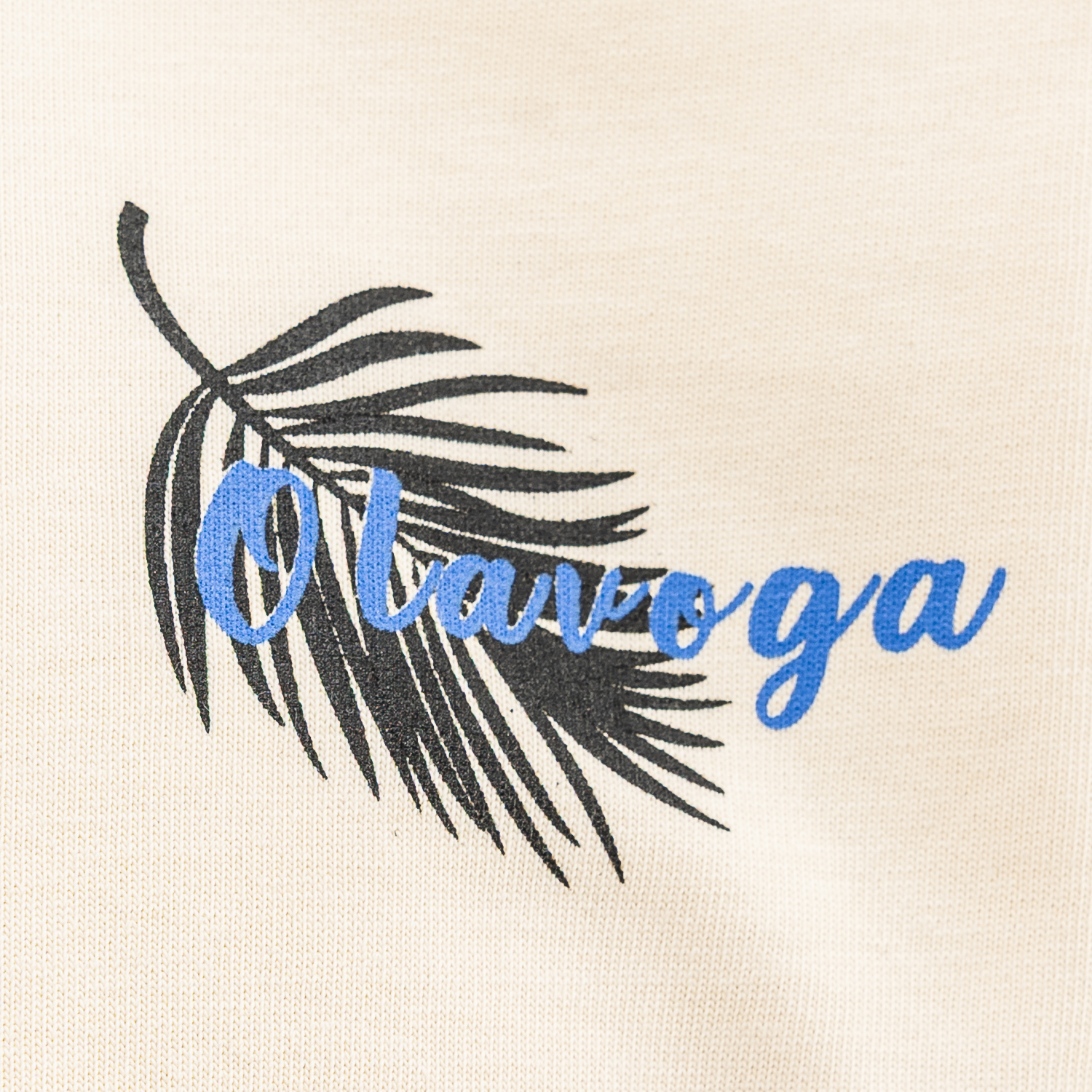 T-shirt męski PALM WAVE 2025 Beżowy