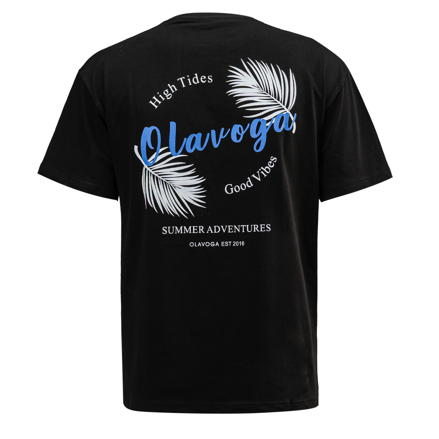 T-shirt męski PALM WAVE 2025 Czarny