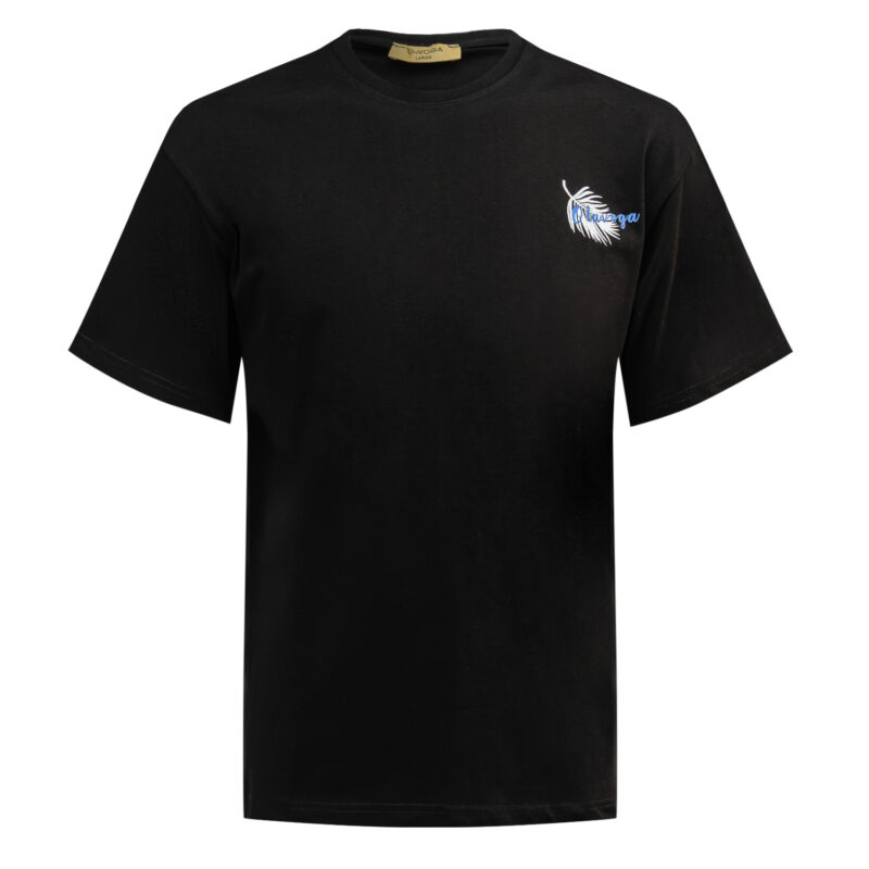 T-shirt męski PALM WAVE 2025 Czarny