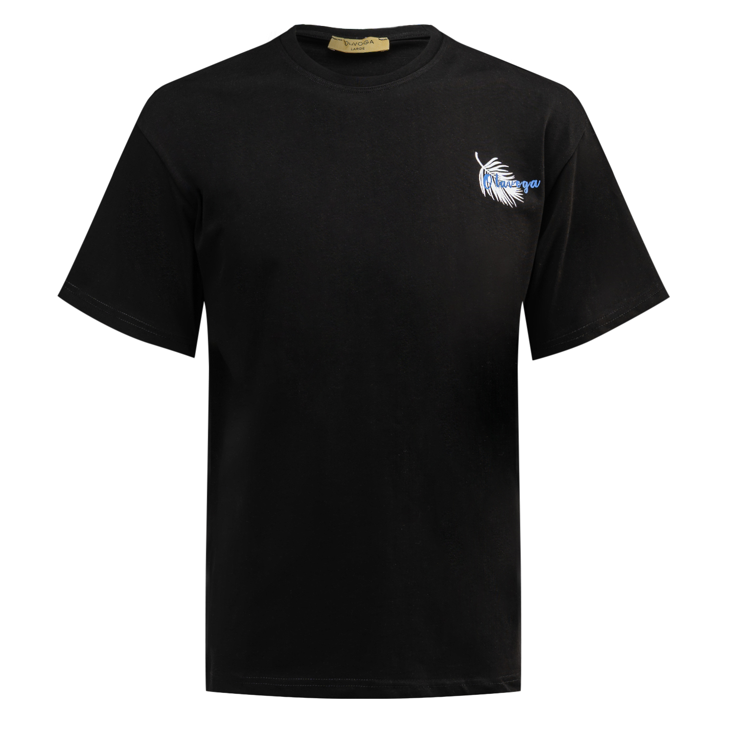 T-shirt męski PALM WAVE 2025 Czarny