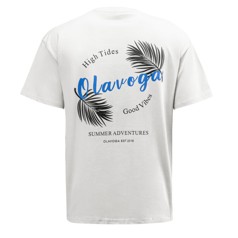 T-shirt męski PALM WAVE 2025 Ecru