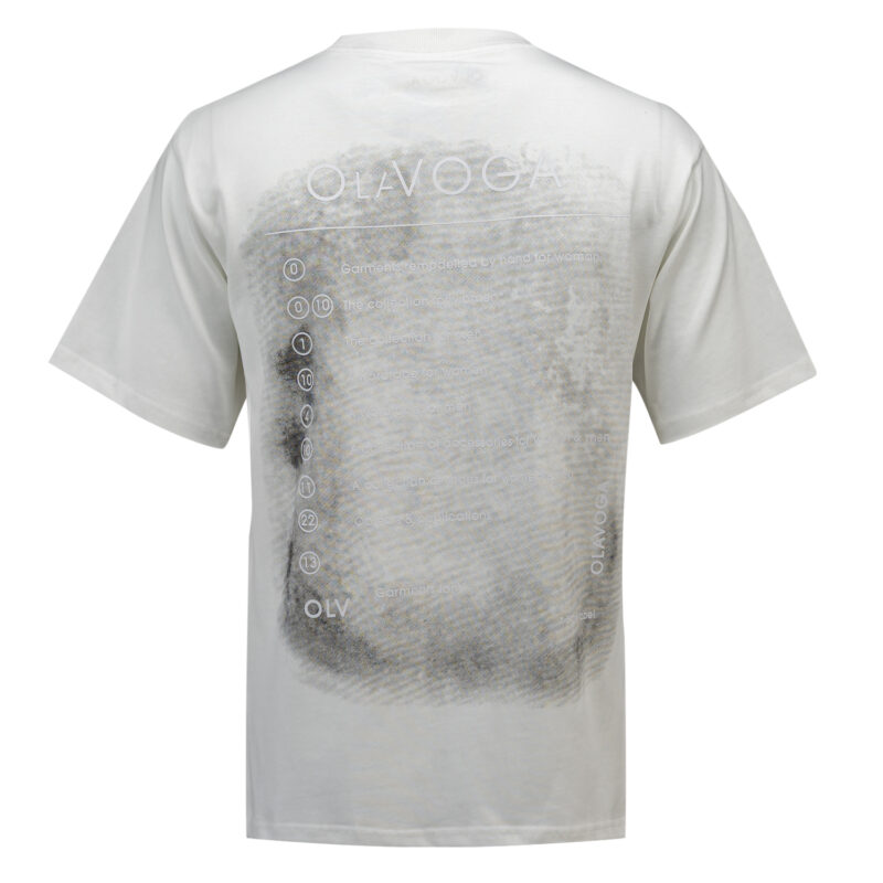 T-shirt męski SMOKE 2025 Ecru