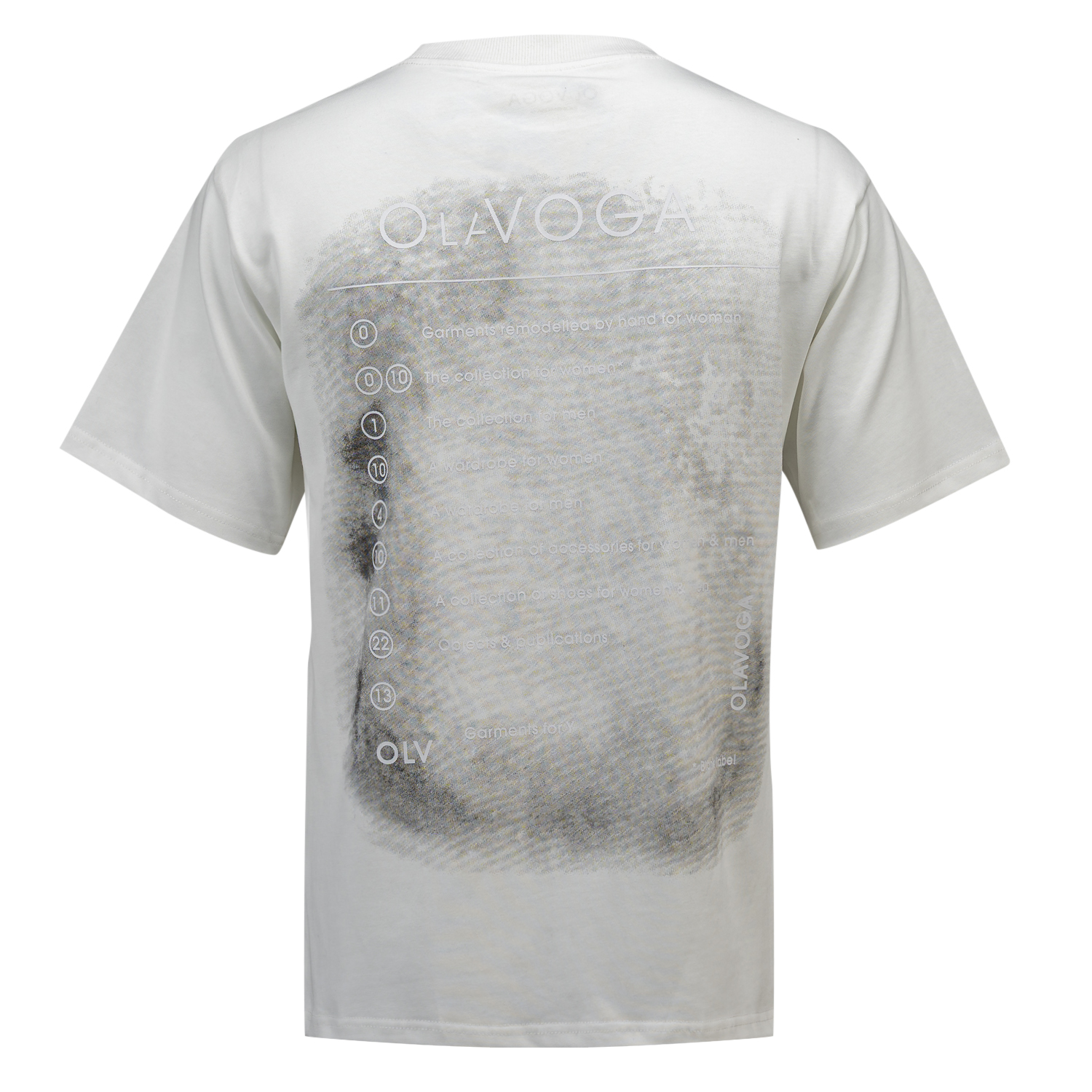 T-shirt męski SMOKE 2025 Ecru