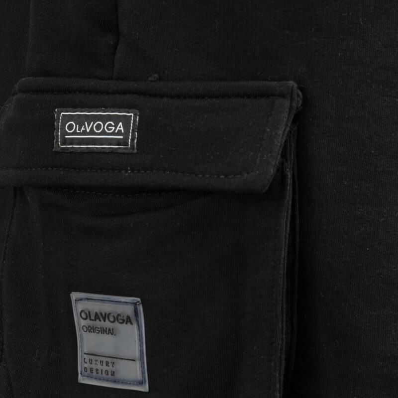 TAFA czarny (3) Spodenki męskie TAFA 2025 Czarne