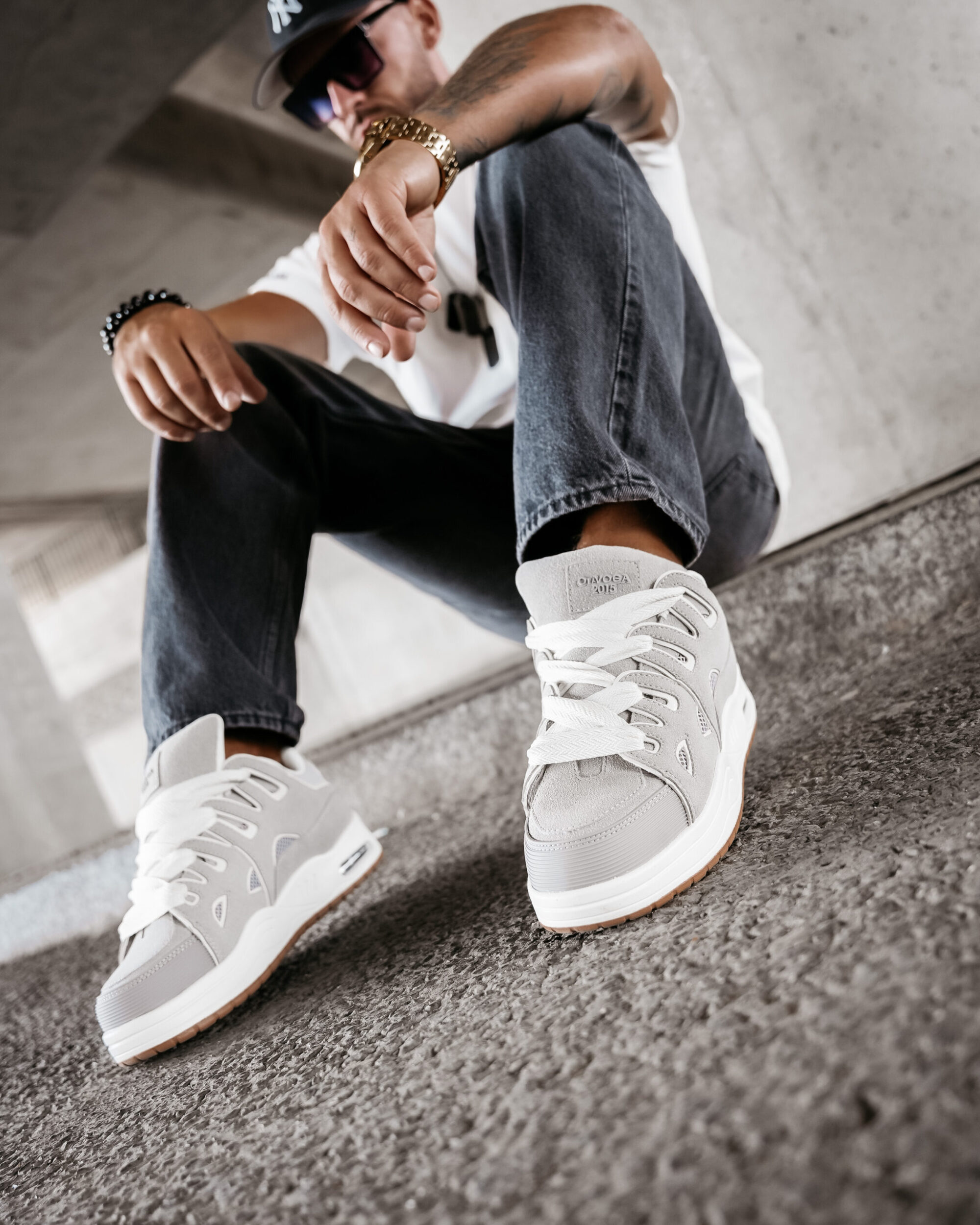 buty AUTHENTIC 411 Buty męskie AUTHENTIC 2025 Szare