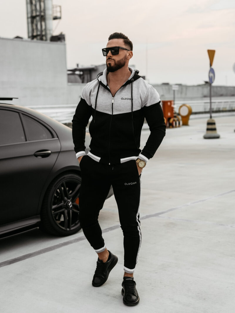 Komplet męski DUNES 2025 Czarno-Szary