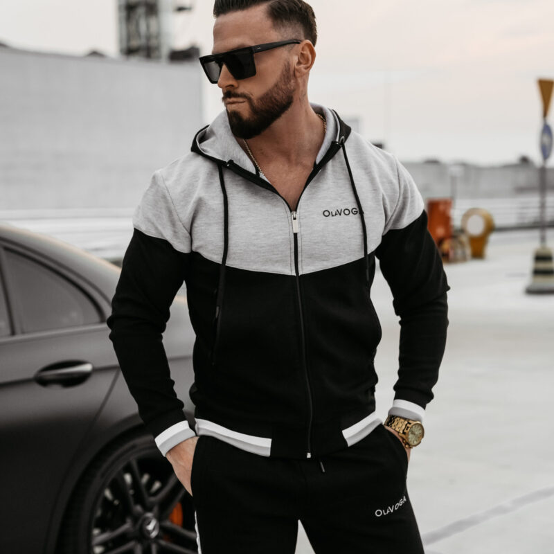 Komplet męski DUNES 2025 Czarno-Szary