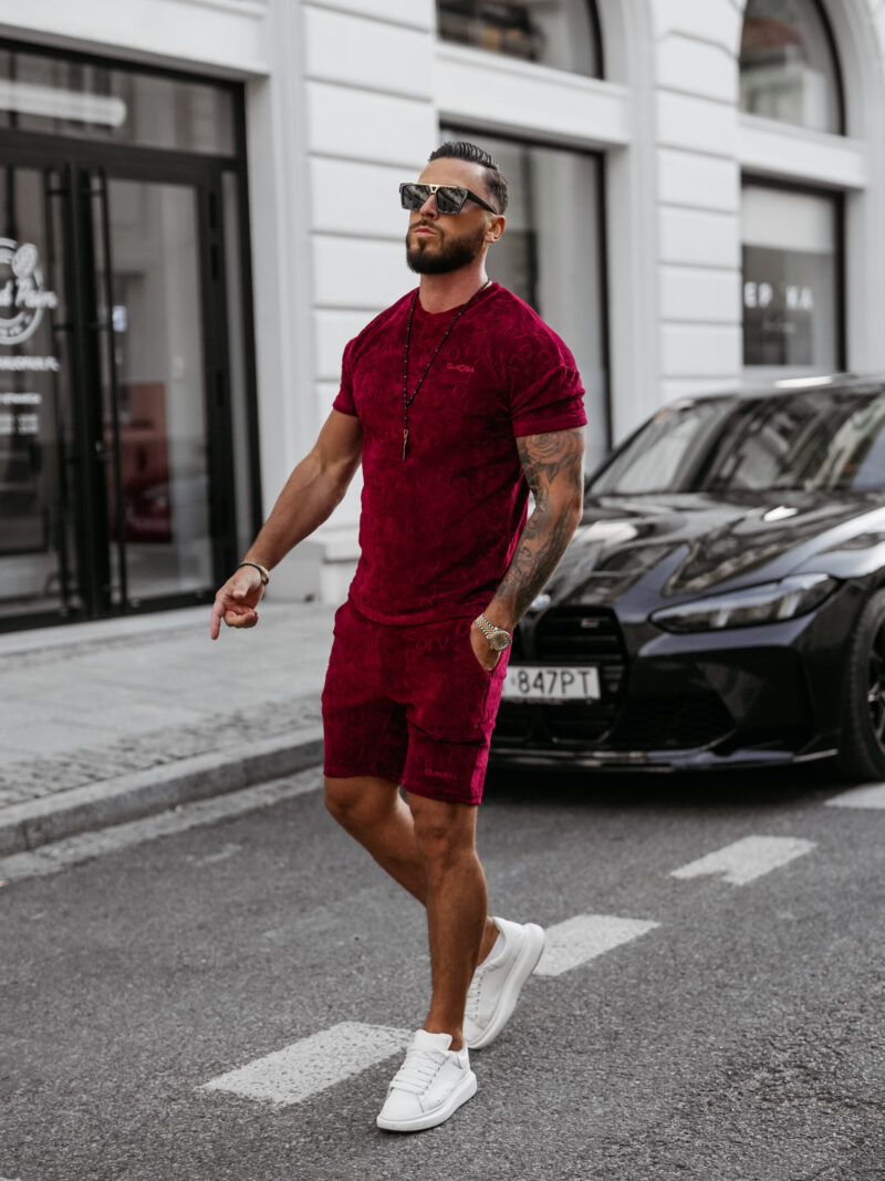 Komplet męski ETENI 2025 Bordowy