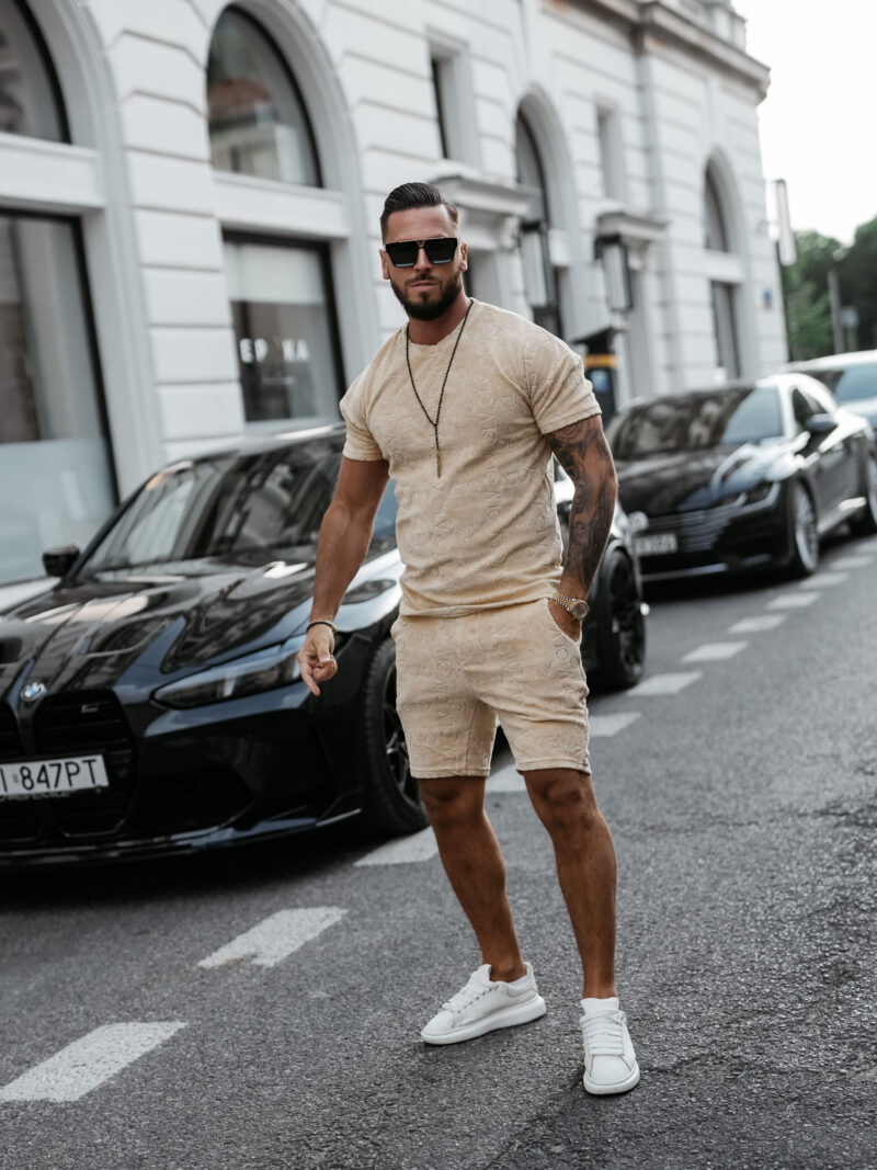 komplet ETENI775 Komplet męski ETENI 2025 Jasno brązowy