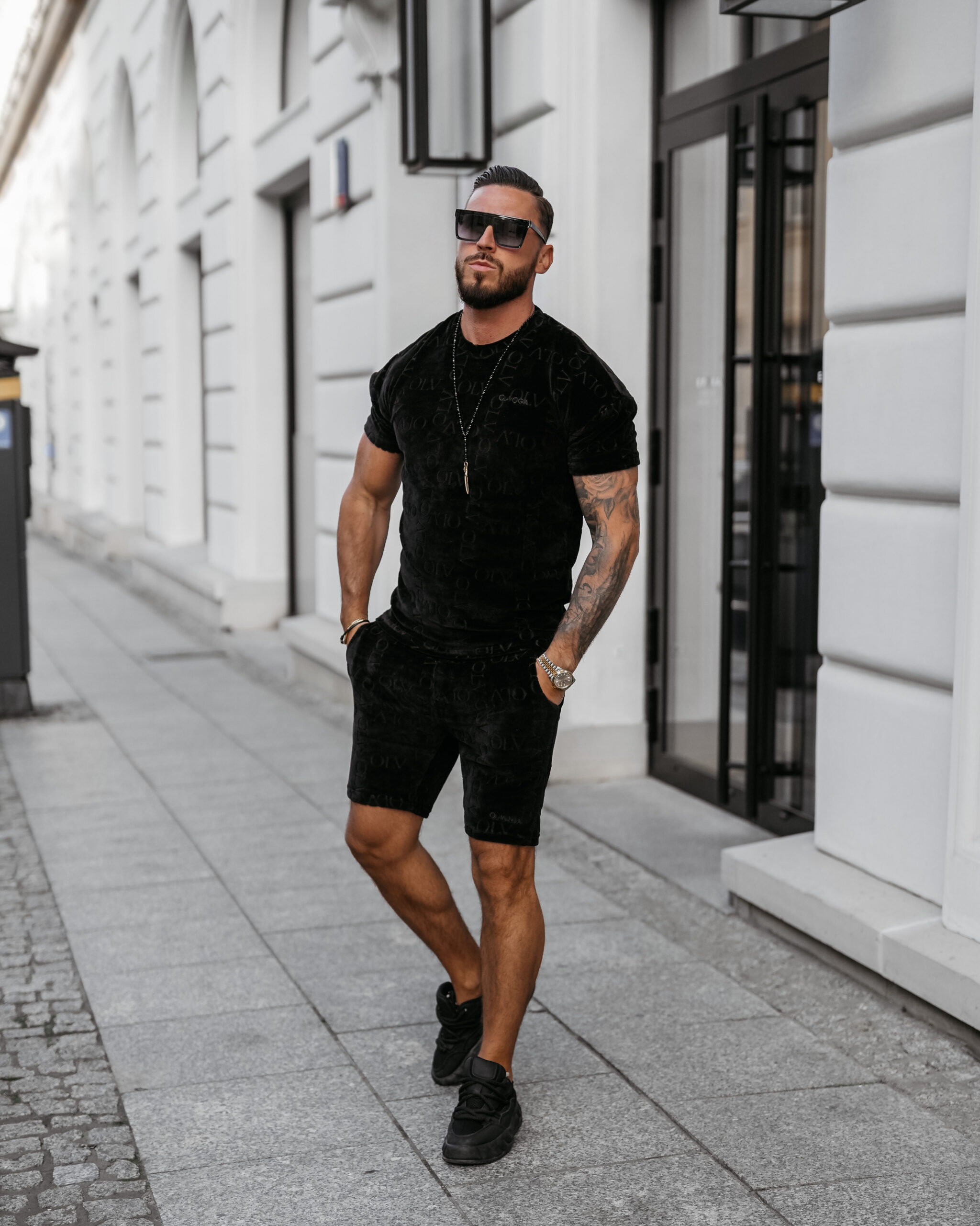 Komplet męski ETENI 2025 Czarny