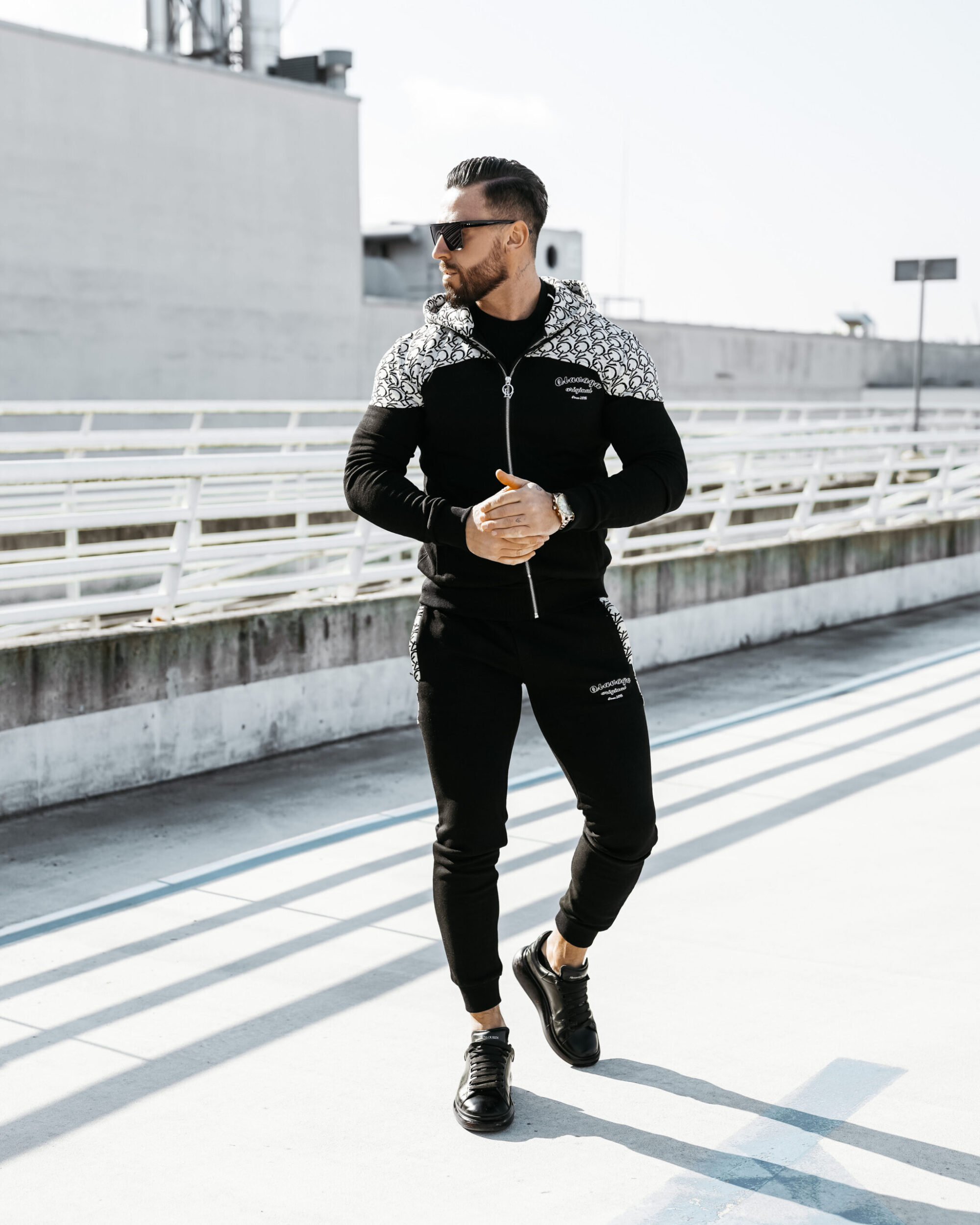 Komplet męski GRAVITY 2026 Czarny