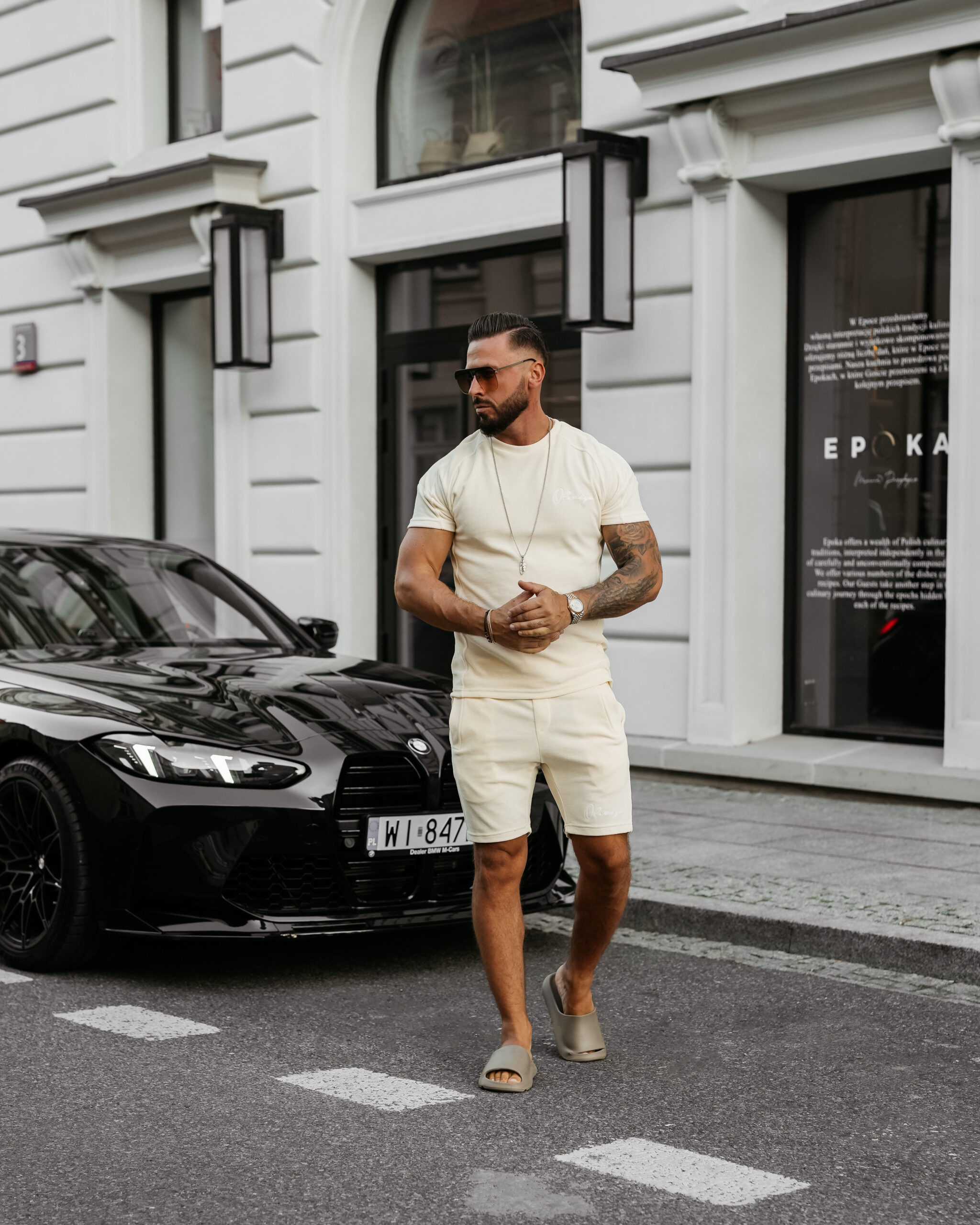 komplet NIGHT THREAD360 Komplet męski NIGHT THREAD 2025 Beżowy