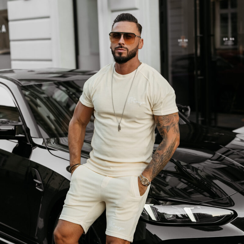 komplet NIGHT THREAD361 Komplet męski NIGHT THREAD 2025 Beżowy