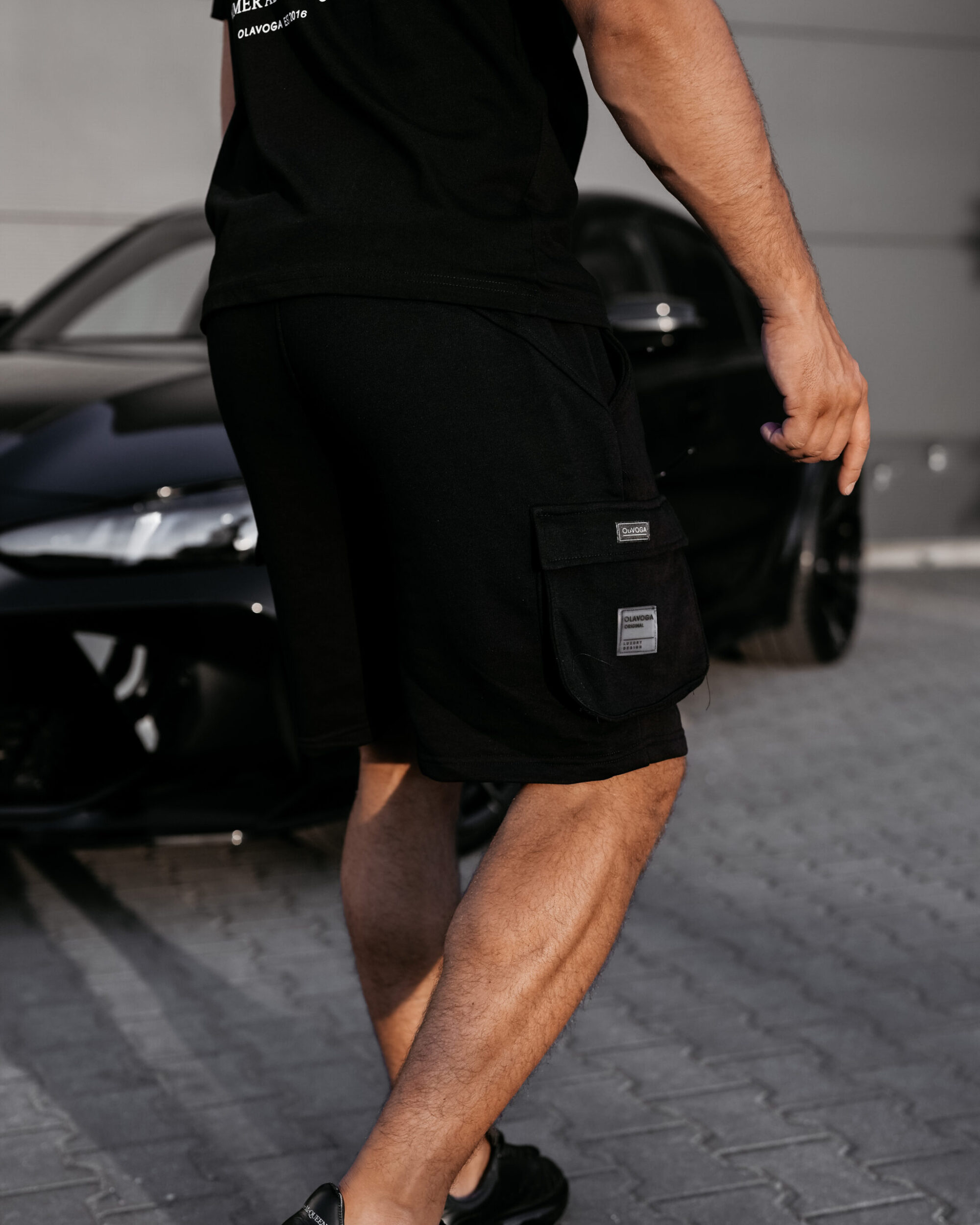 spodenki TAFA306 Spodenki męskie TAFA 2025 Czarne