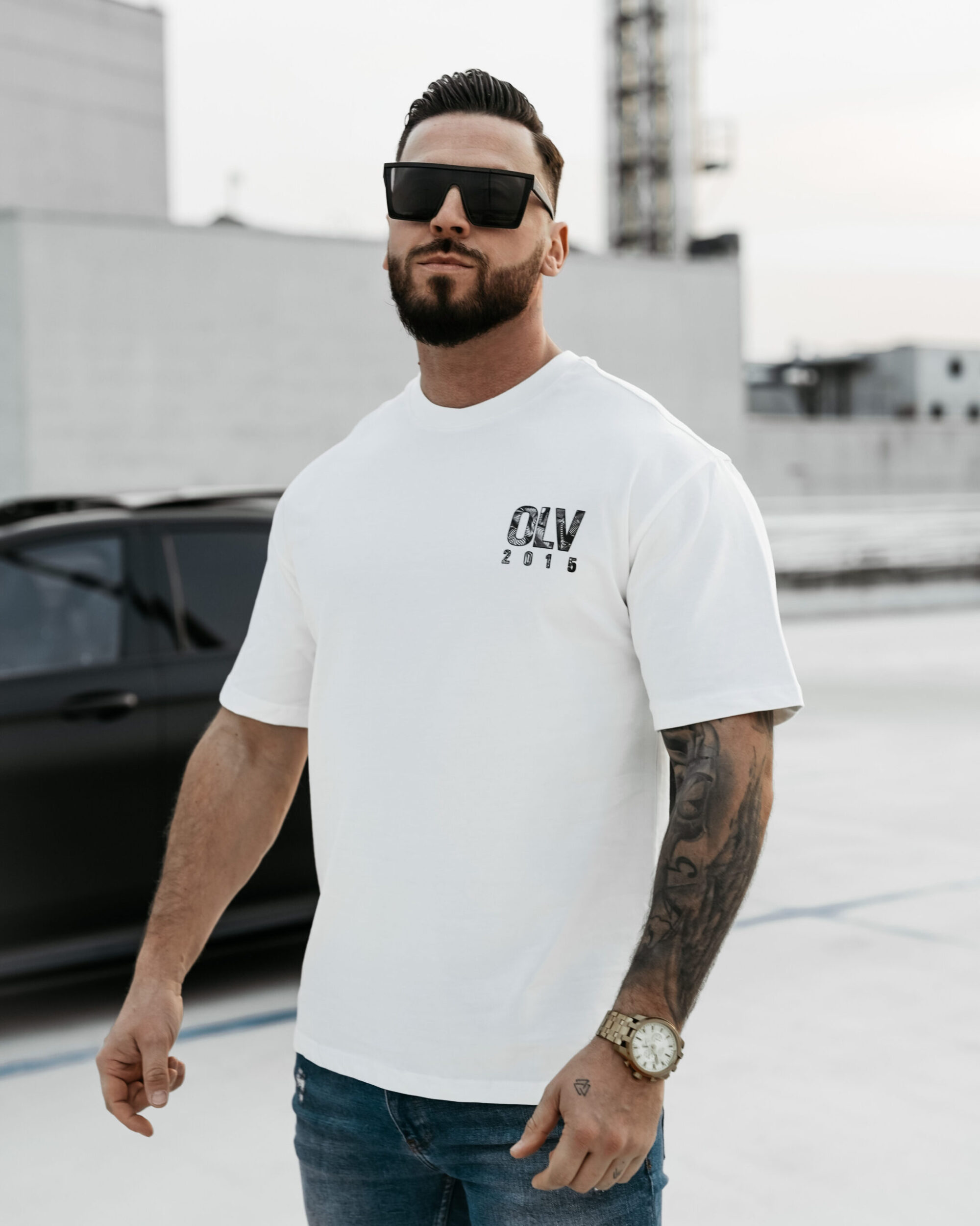 t-shirt BAKAR 751 T-Shirt męski BAKAR 2025 Ecru