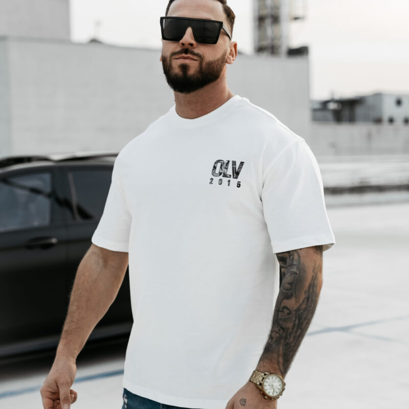 t-shirt BAKAR 751 T-Shirt męski BAKAR 2025 Ecru