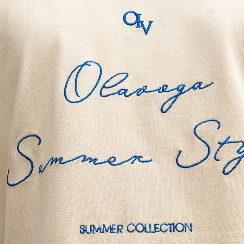 BLUE HARMONY beż (3) T-shirt męski BLUE HARMONY 2025 Beżowy