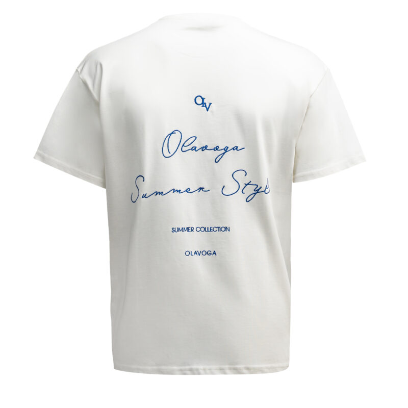 T-shirt męski BLUE HARMONY 2025 Ecru