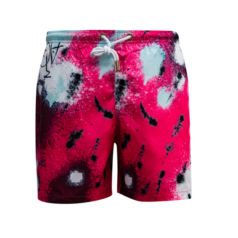 Kąpielówki męskie FUNKY 2025 Neon Róż