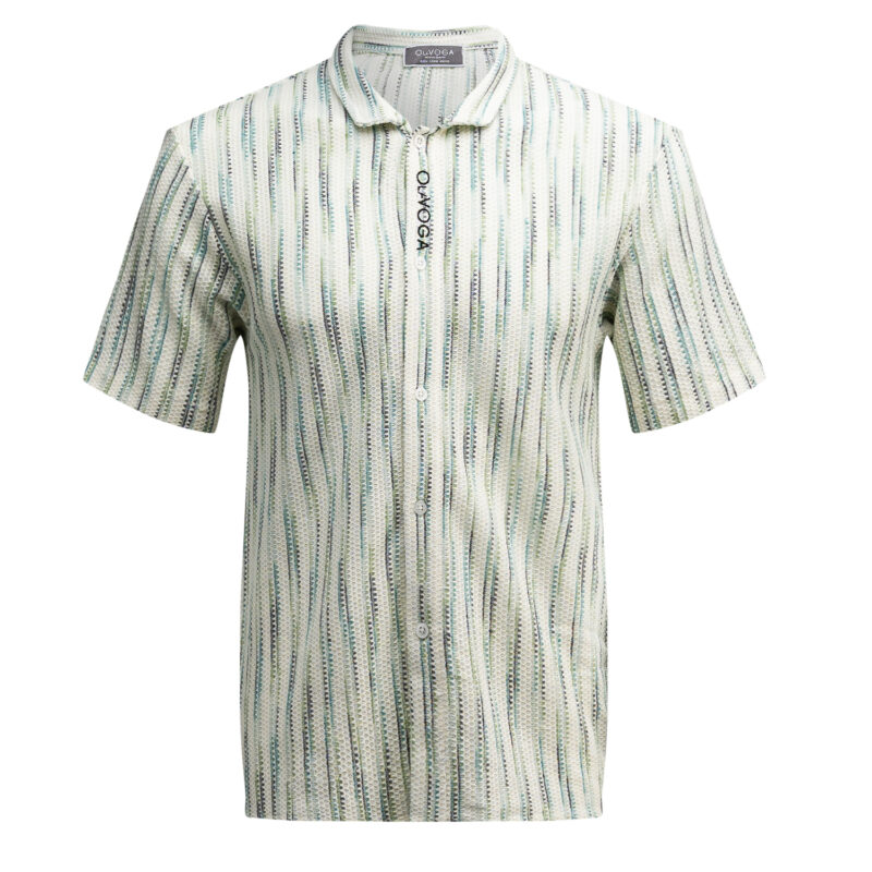 Koszula męska PORDE 2025 Zielona