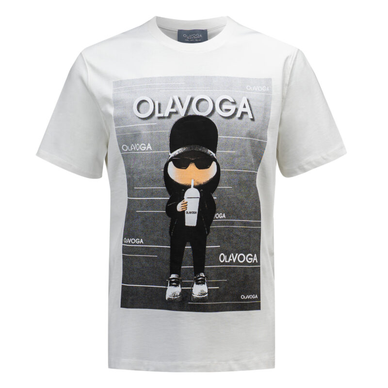 T-shirt męski BALMA 2025 Ecru