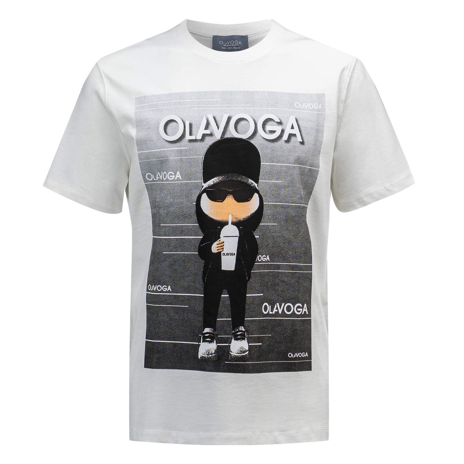 T-shirt męski BALMA 2025 Ecru