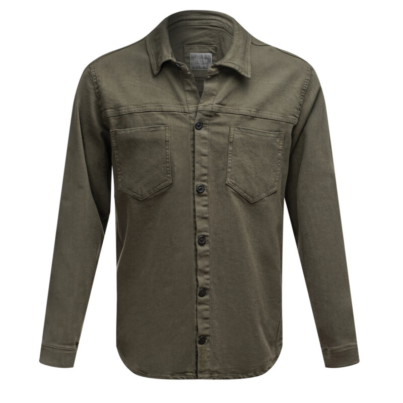 Koszula męska GIACCA 2025 Khaki