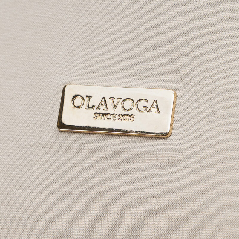 T-shirt męski GOLDEN 2025 Beżowy