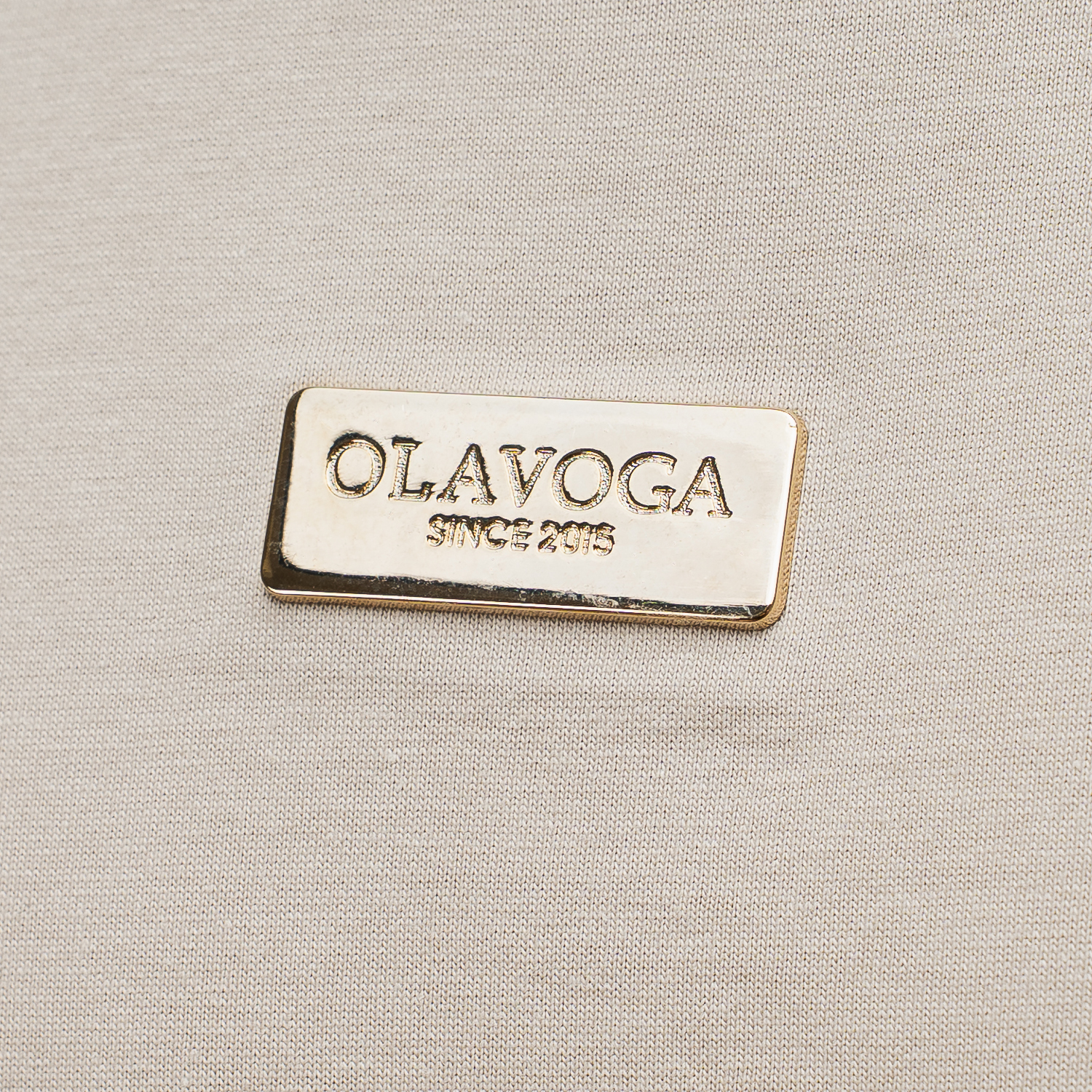 T-shirt męski GOLDEN 2025 Beżowy