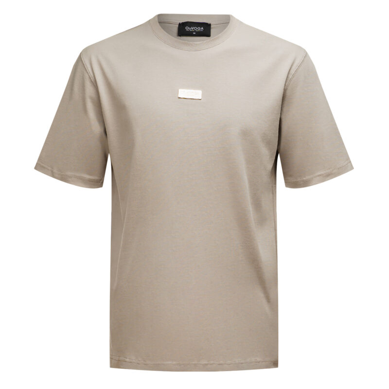 T-shirt męski GOLDEN 2025 Beżowy