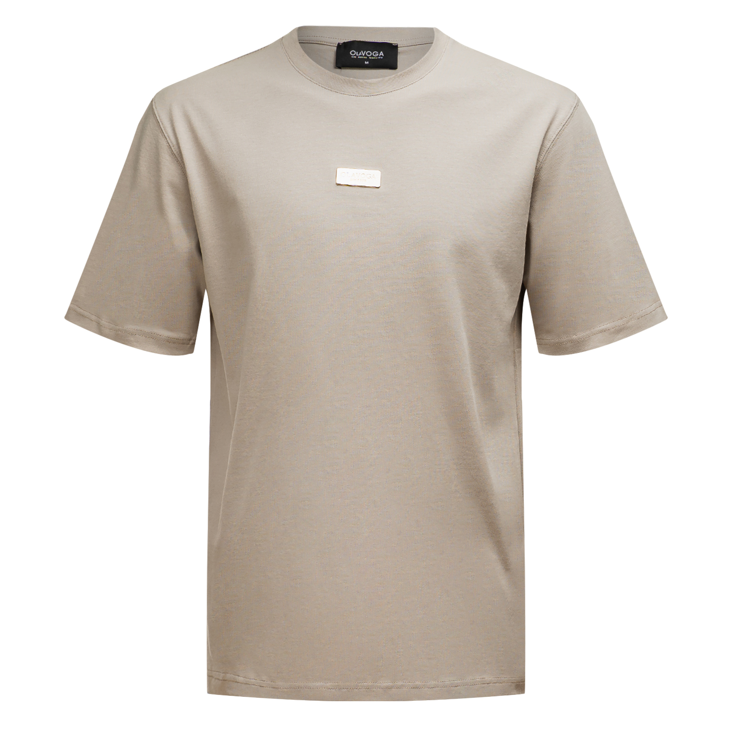 T-shirt męski GOLDEN 2025 Beżowy