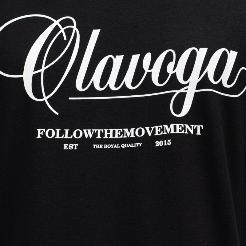 SORO black T-shirt męski SORO 2025 Czarny