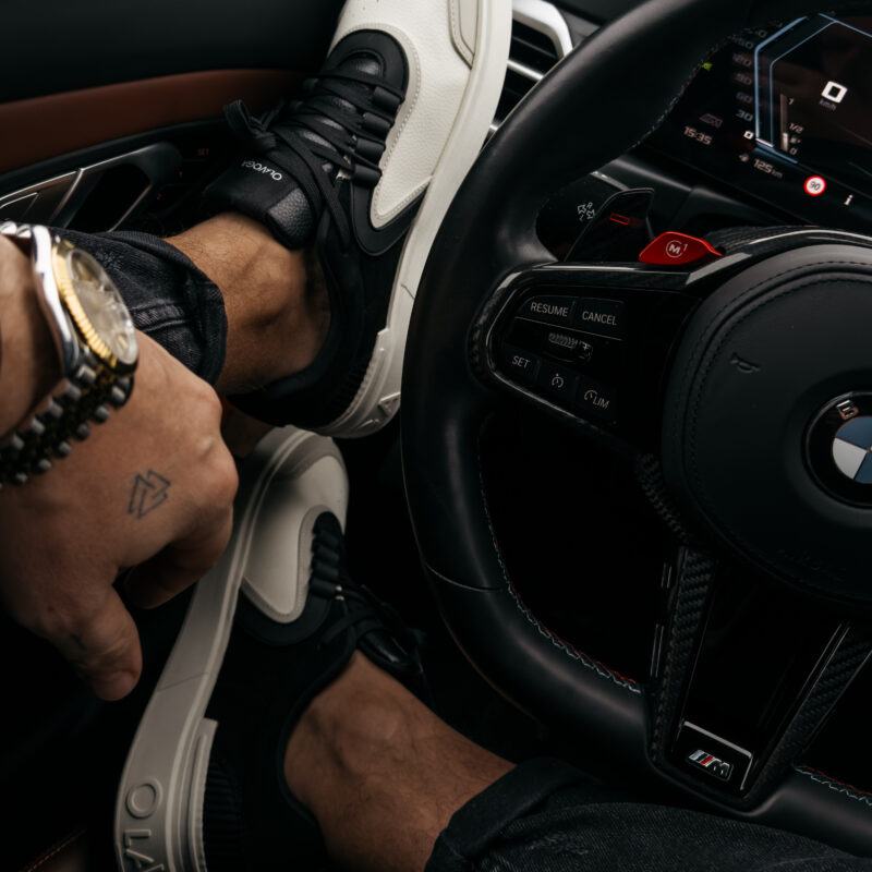 Buty męskie JANK 2026 Black + Grey