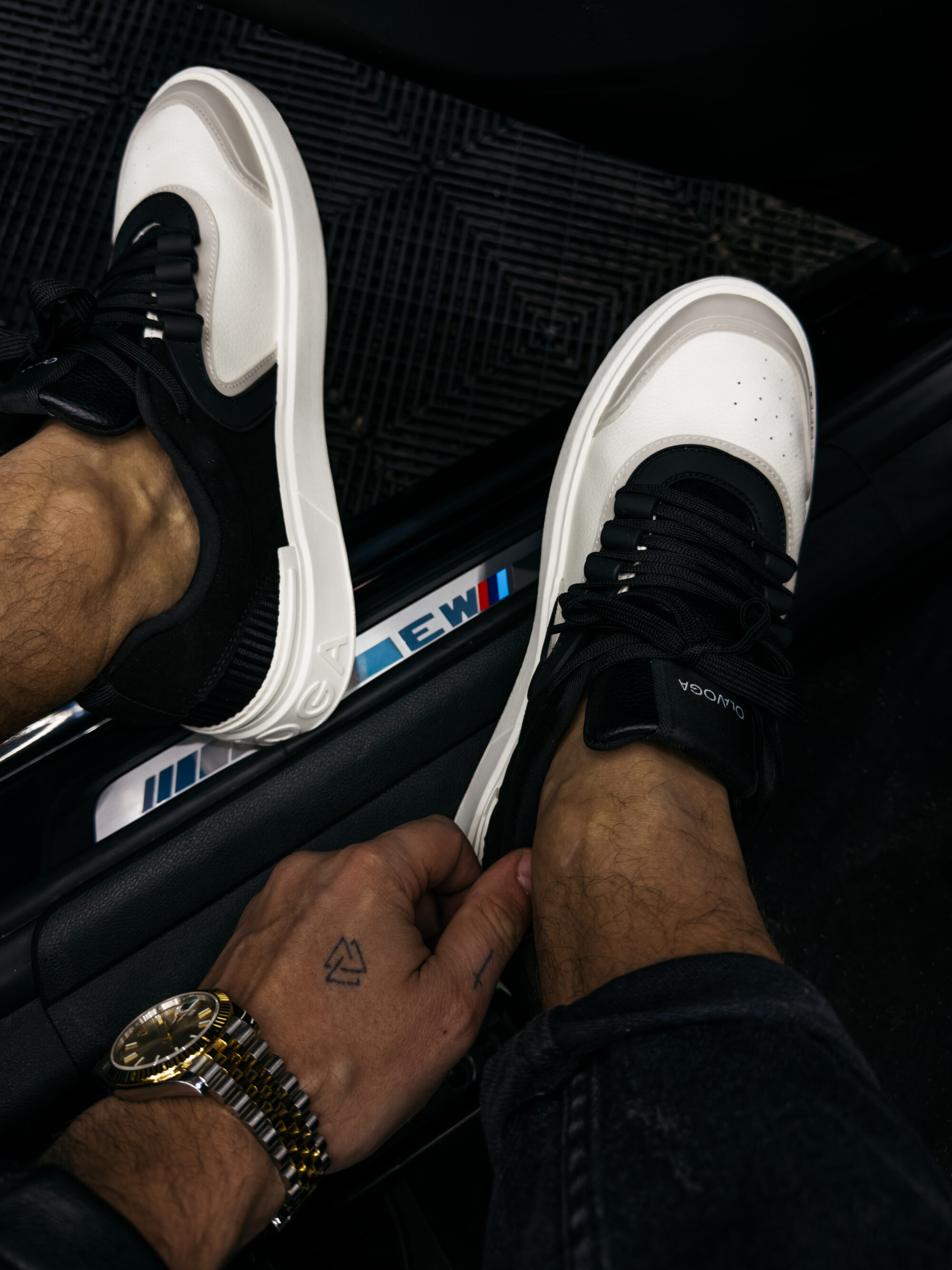 Buty męskie JANK 2026 Black + Grey