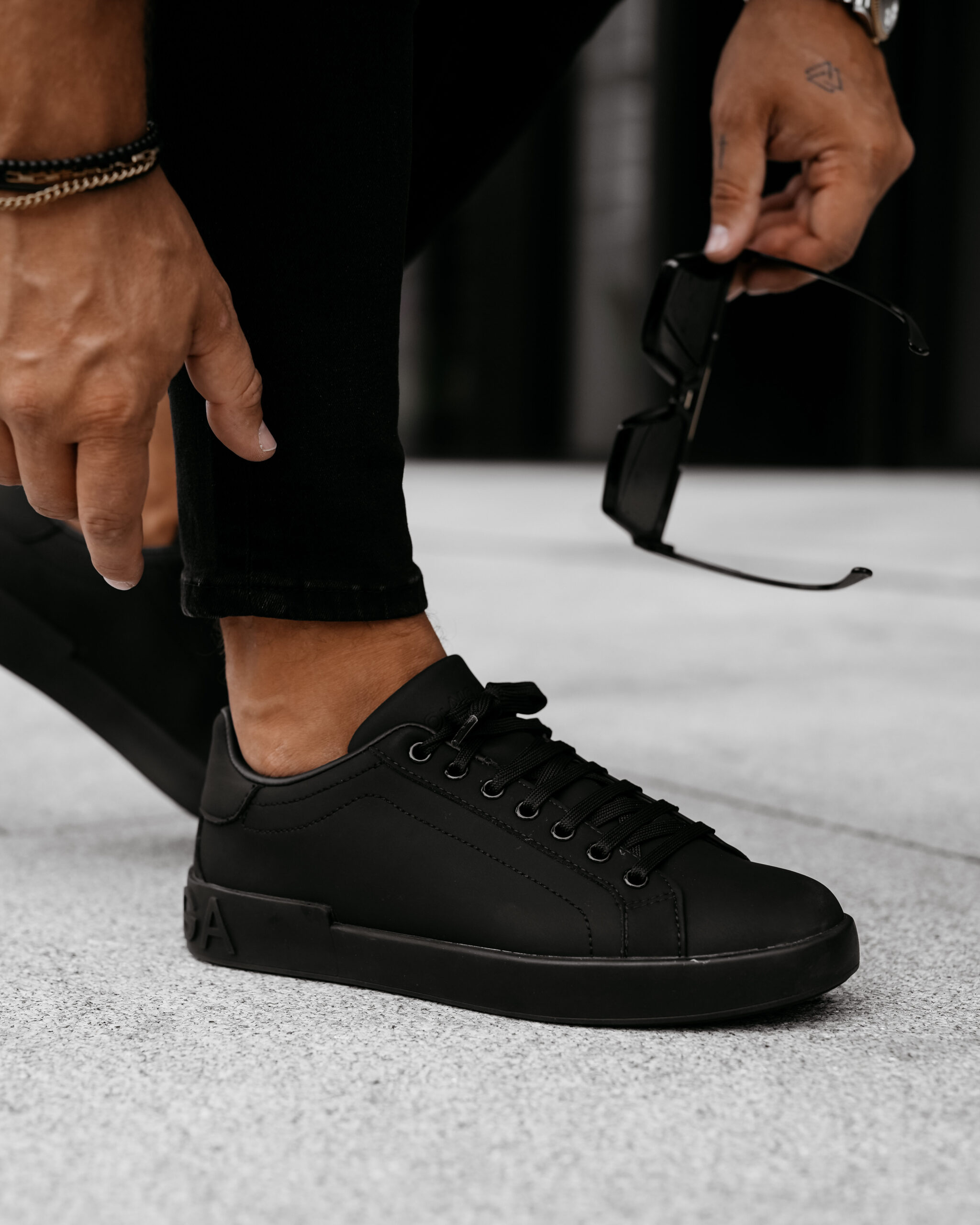 buty PRIVE 903 Buty męskie PRIVE 2025 Czarne