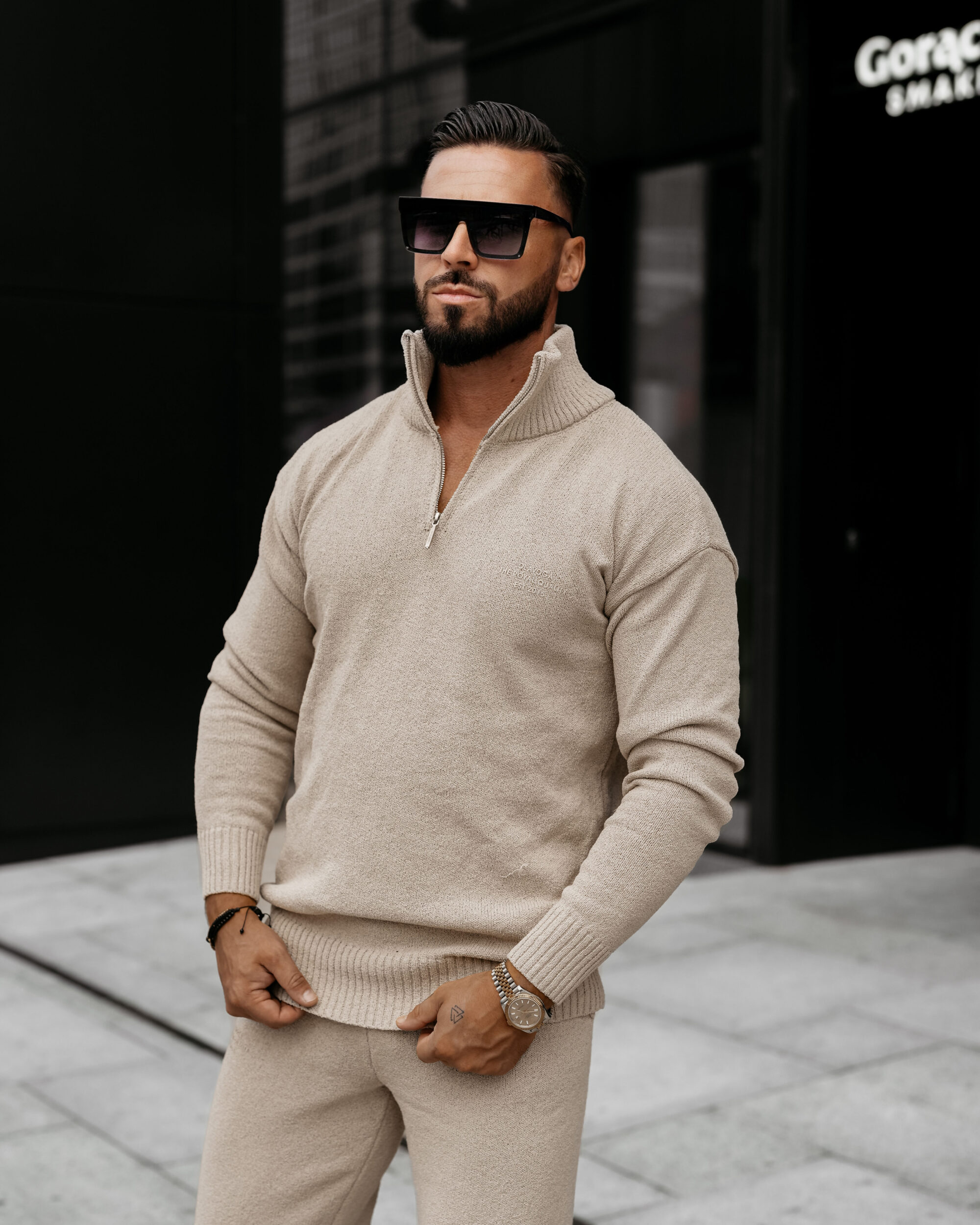 Komplet męski OLLAN 2025 Beż