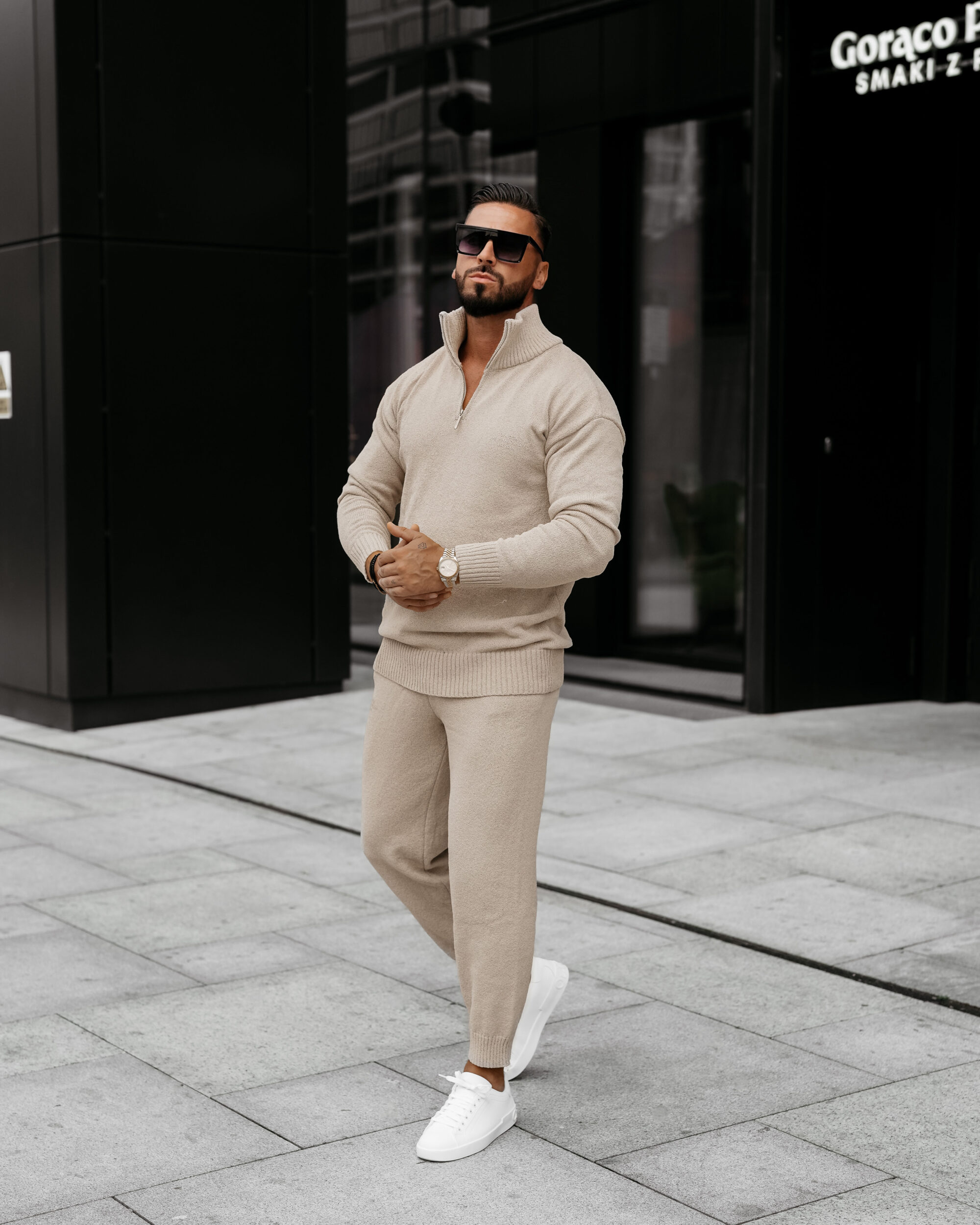 Komplet męski OLLAN 2025 Beż