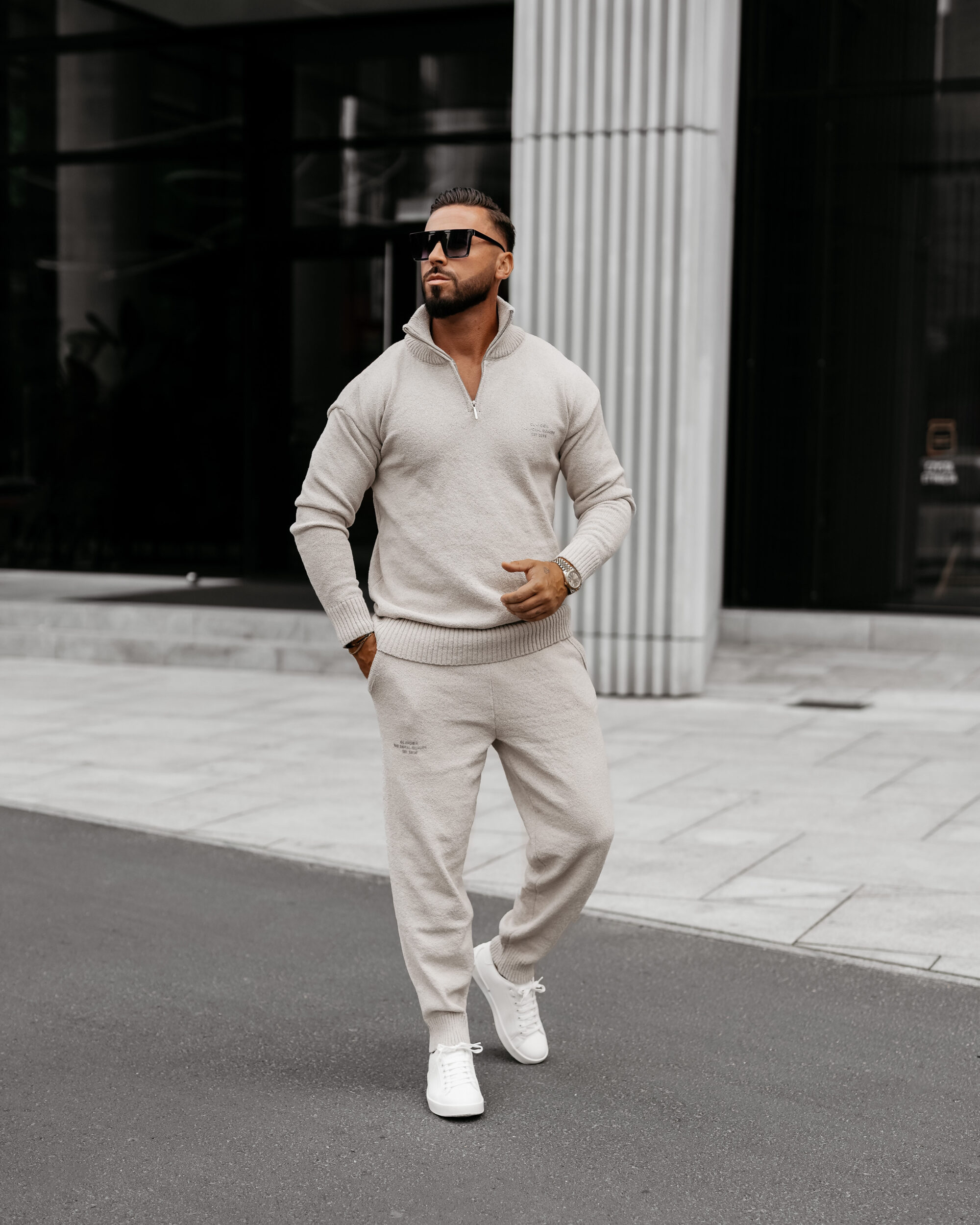 komplet OLLAN 865 Komplet męski OLLAN 2025 Szary