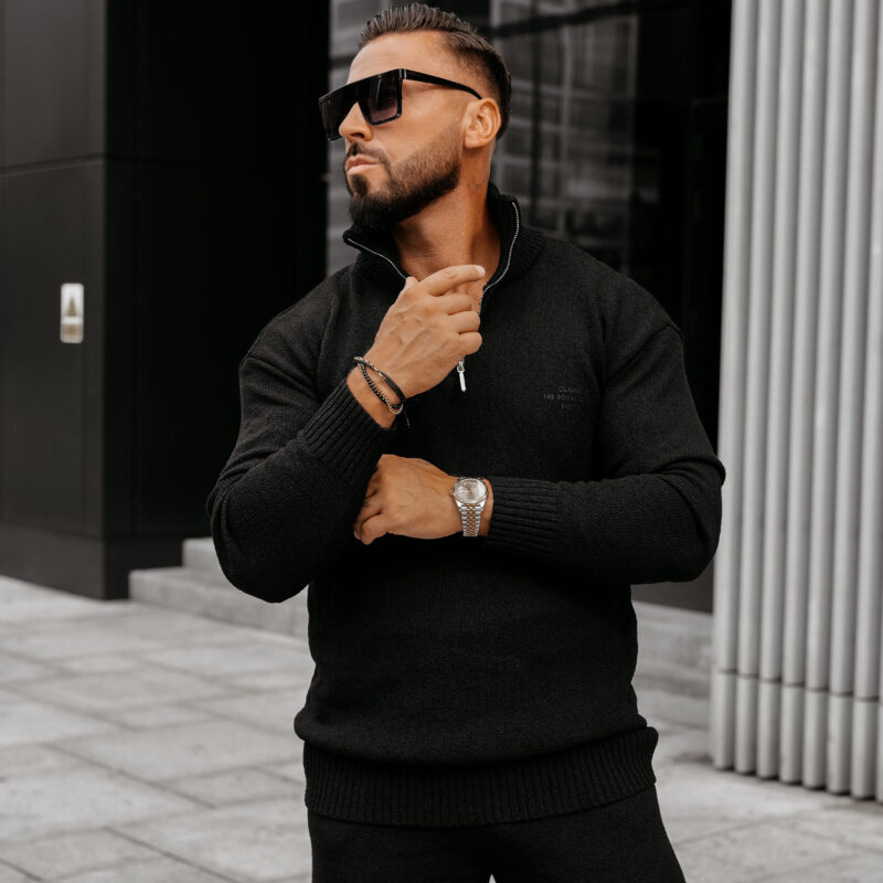 Komplet męski OLLAN 2025 Czarny