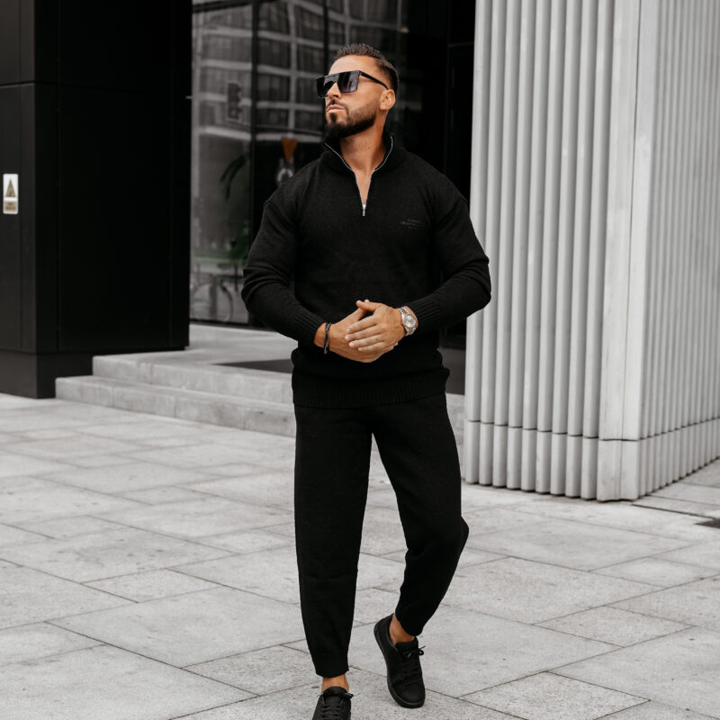 Komplet męski OLLAN 2025 Czarny