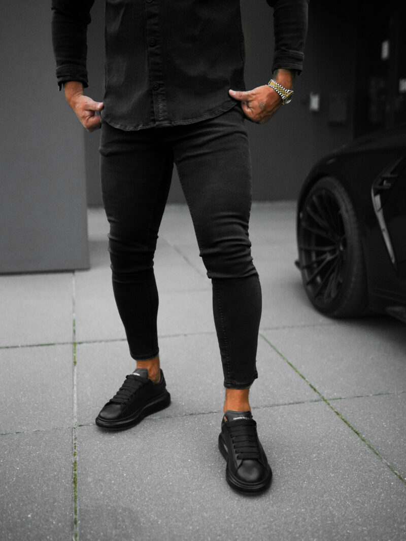 Spodnie męskie TOLON 2025 Czarne