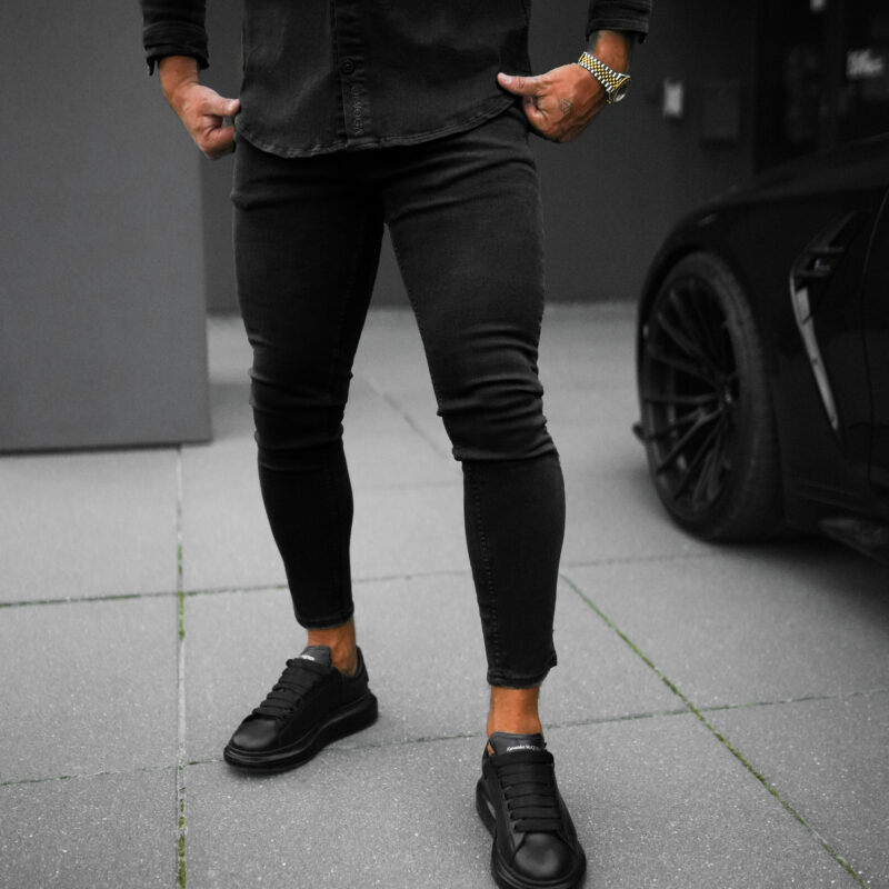 Spodnie męskie TOLON 2025 Czarne