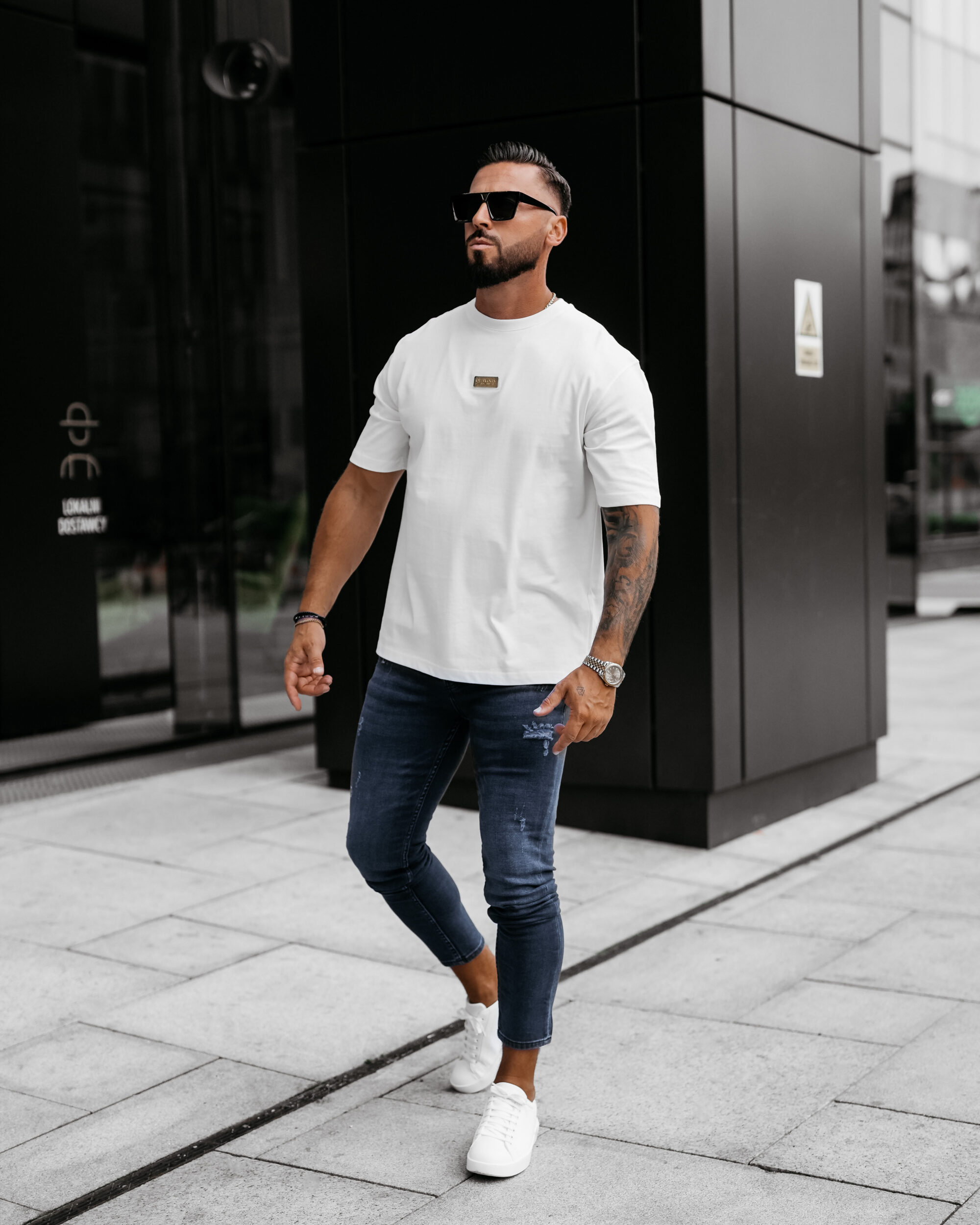 t-shirt GOLDEN 880 T-shirt męski GOLDEN 2025 Ecru