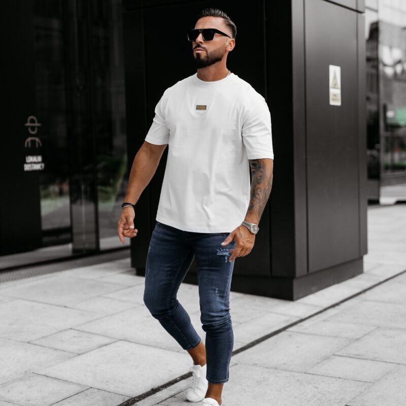 t-shirt GOLDEN 880 T-shirt męski GOLDEN 2025 Ecru