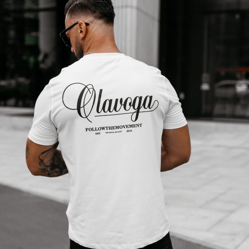 T-shirt męski SORO 2025 Ecru