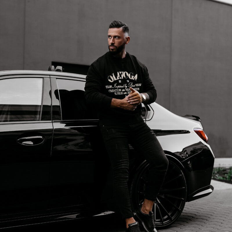 Bluza męska VIROUS 2025 Czarna