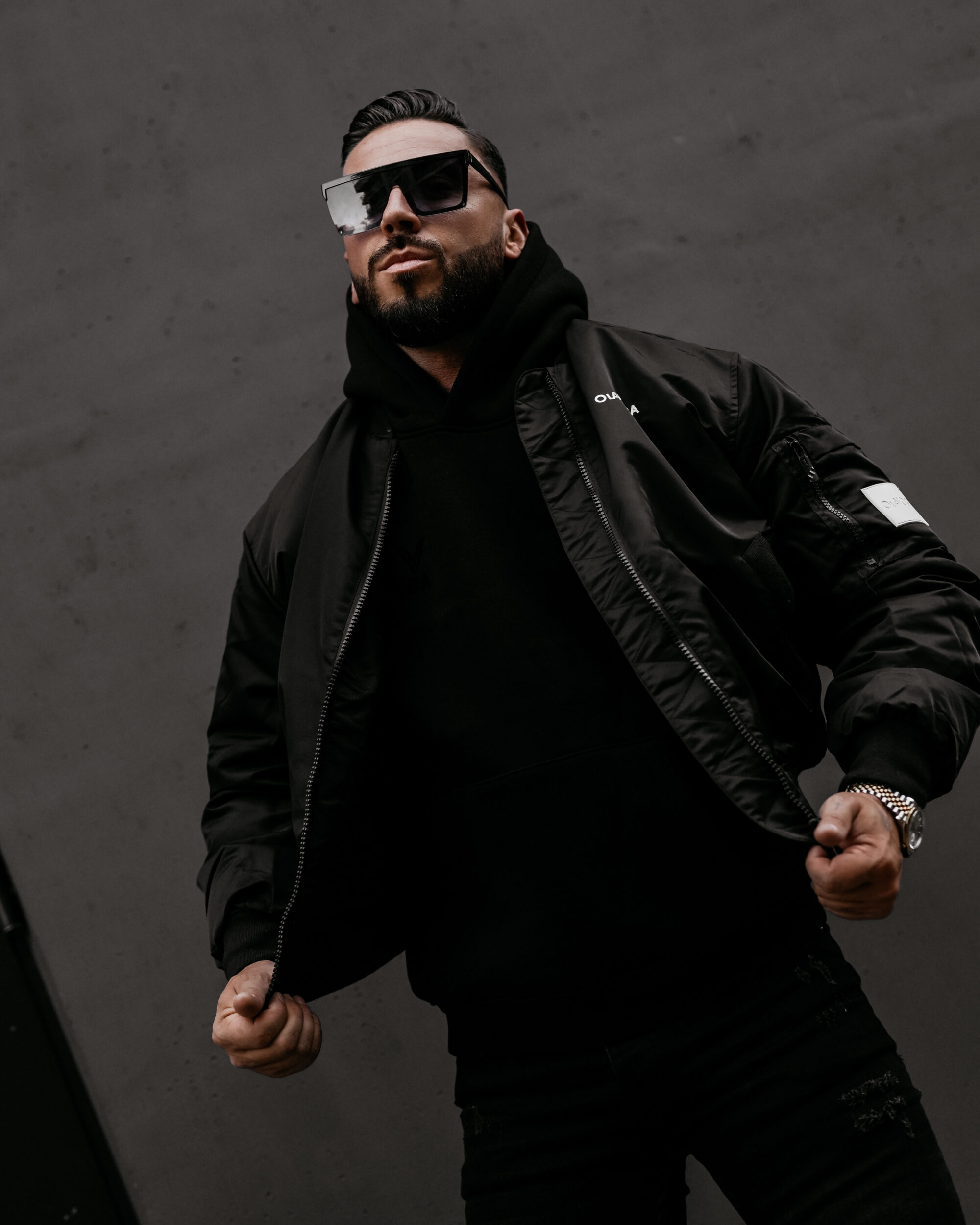 Kurtka męska WOOLY 2025 Czarna