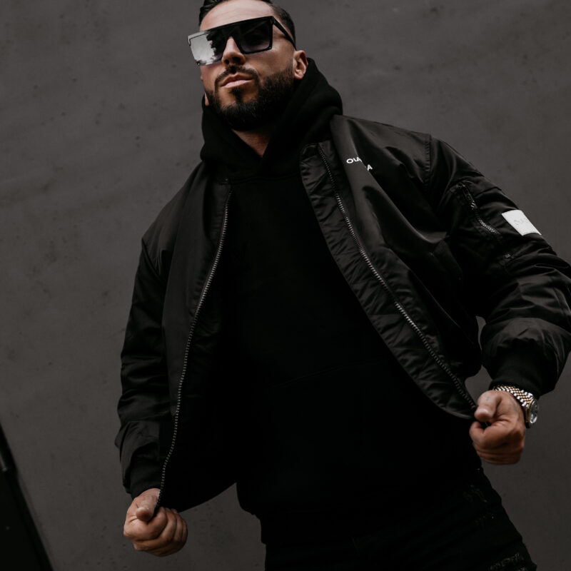 Kurtka męska WOOLY 2025 Czarna