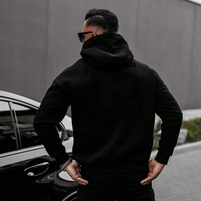 Bluza męska VITREGNO 2025 Czarna