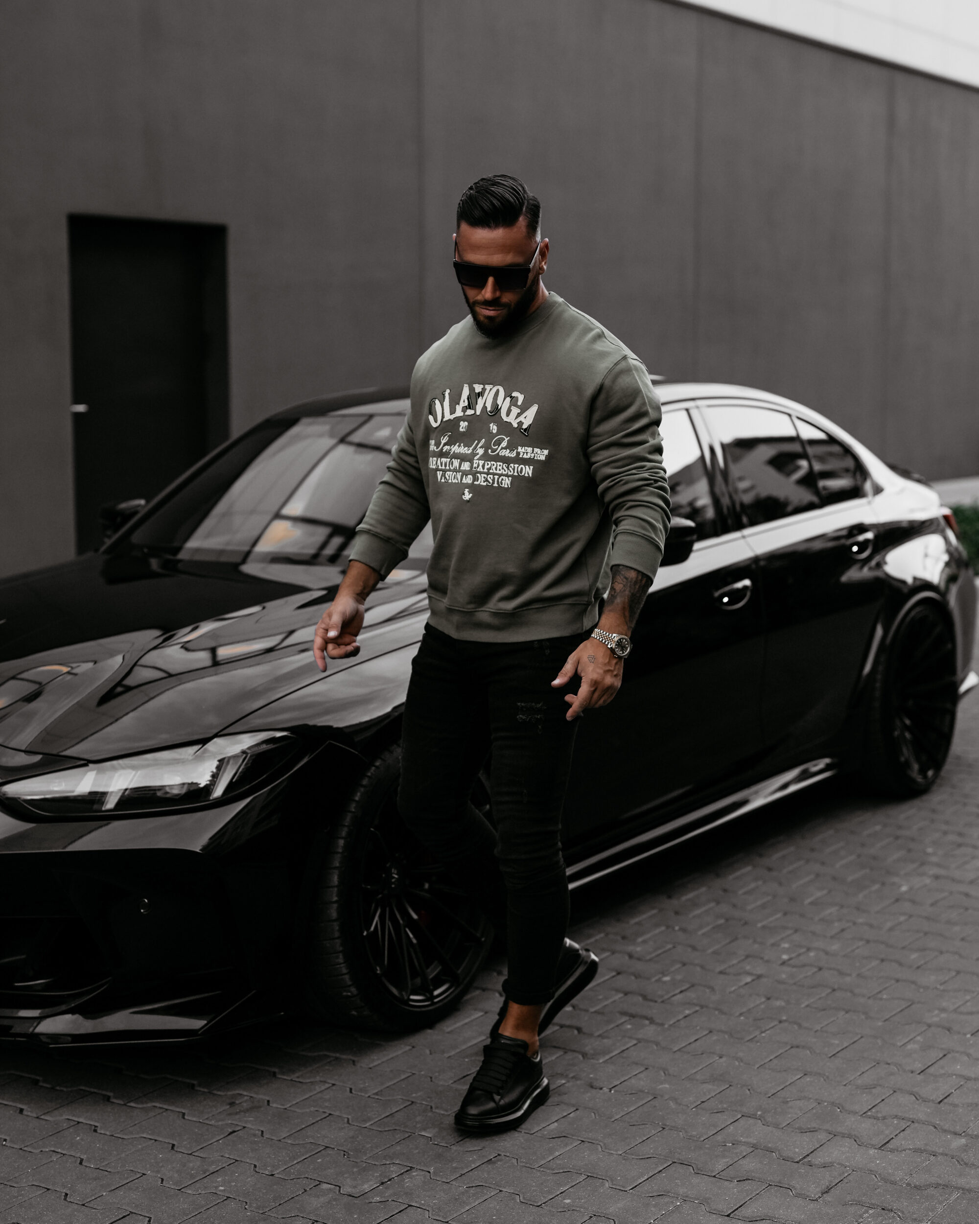 Bluza męska VIROUS 2025 Khaki